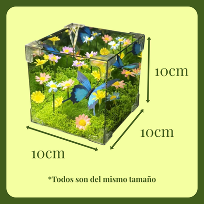 Cubo mágico floral