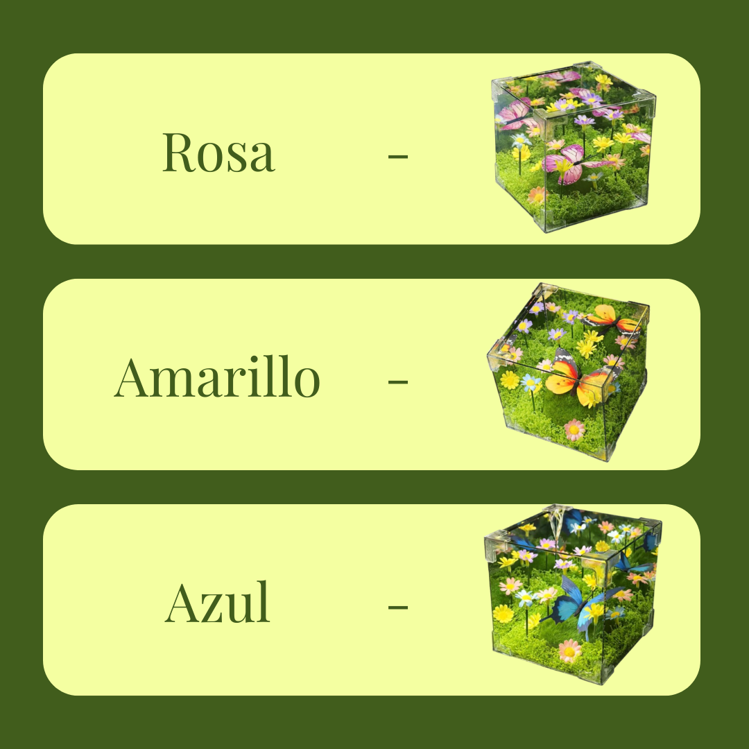 Cubo mágico floral
